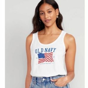 6. American flag tank NWT